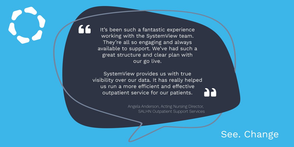AskSystemView's tweet image. We thought we would share some lovely feedback from our recent outpatients go live at @SouthernAdlLHN  

Share your go live updates using the #systemviewsuccess hashtag 📸 

We love seeing our global community of #SystemView users grow 🌏

#SALHN #SAhealth