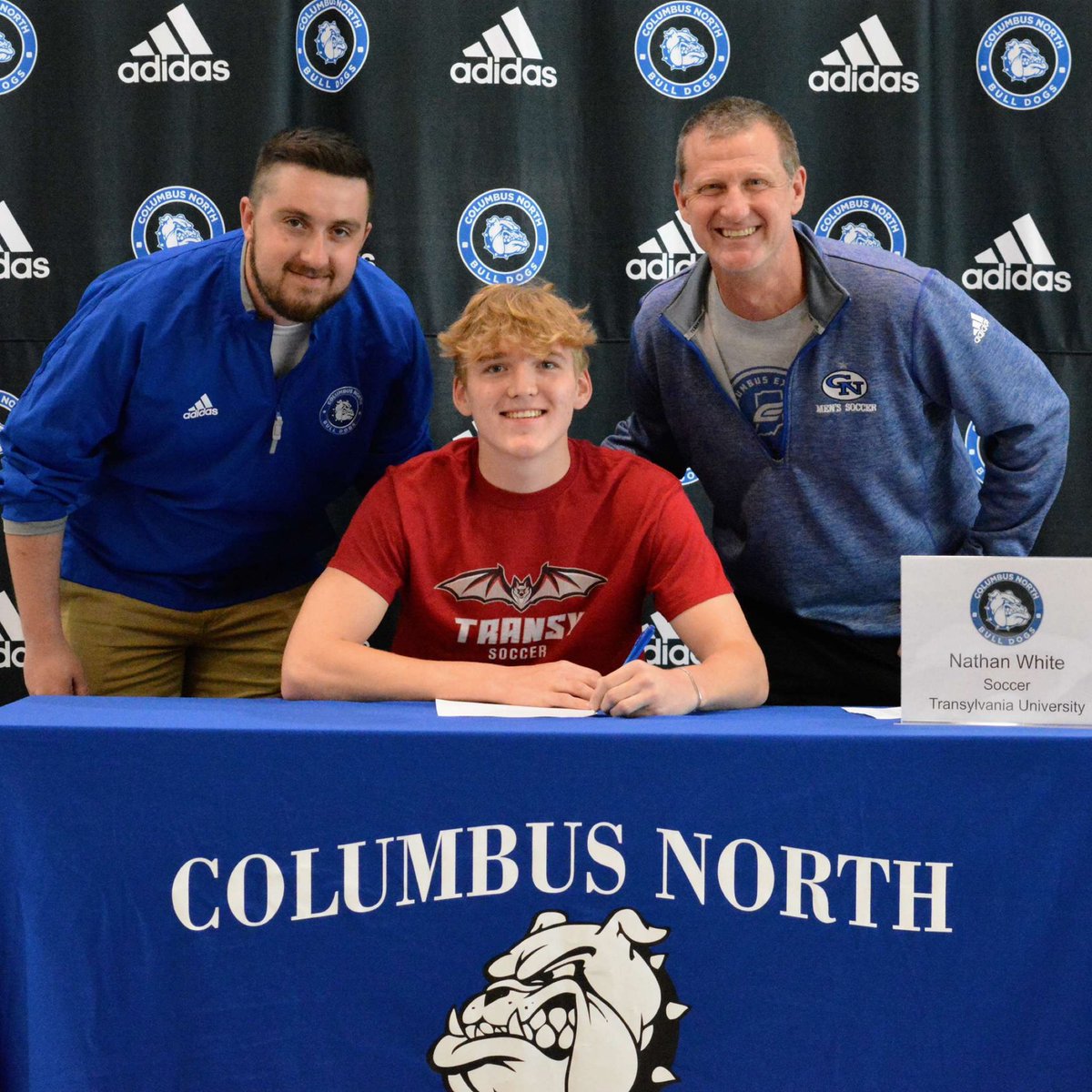 CNHSmenssoccer's tweet photo. Congrats @9NathanW on signing to play soccer at @TransySports next year! Excited to see you do big things! https://t.co/usAZmjtgSO
