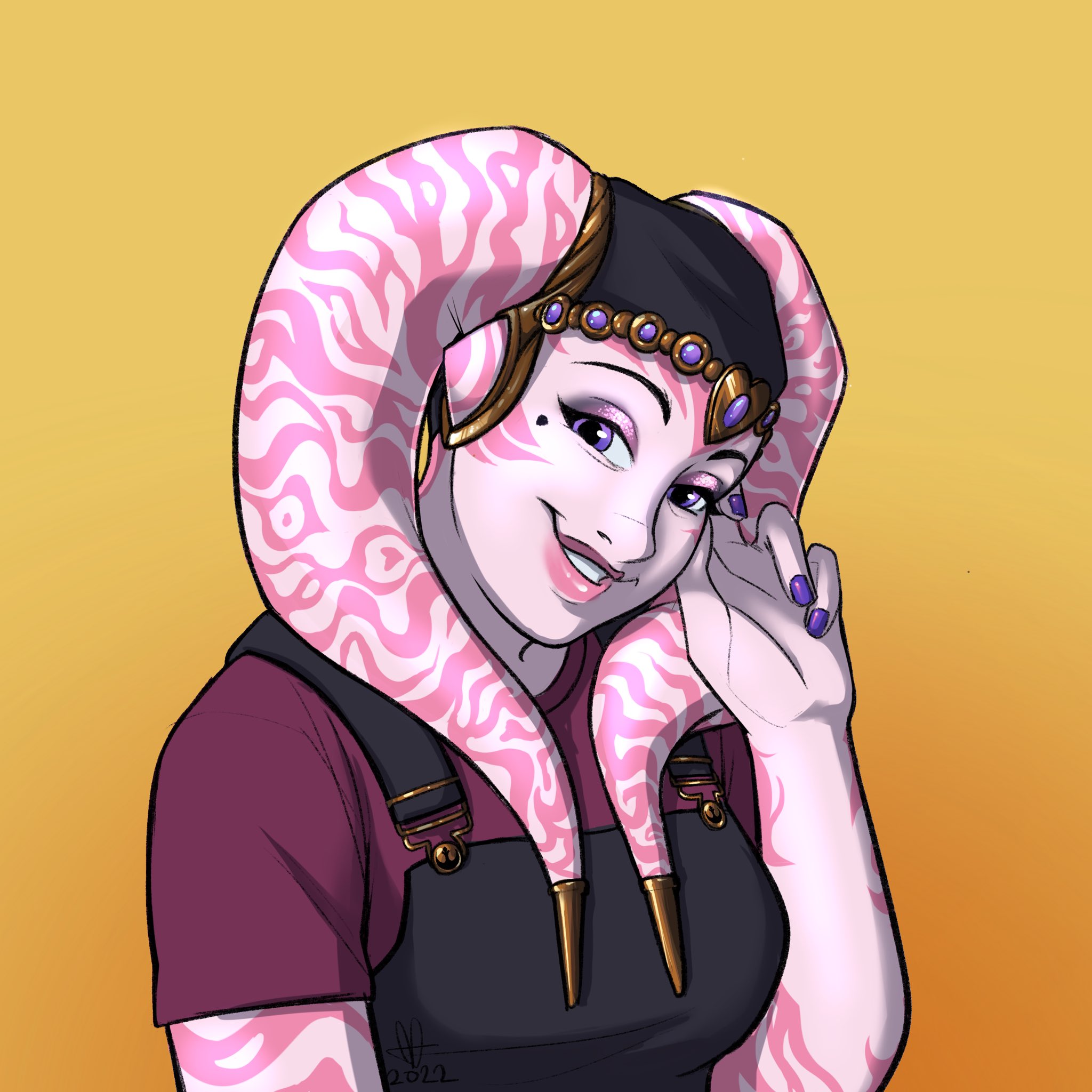 Lҽxιɳ💜 on X: &ldquo;Daesha! 💕 My Twi&rsquo;Lek SW5E character. https://t.co 
