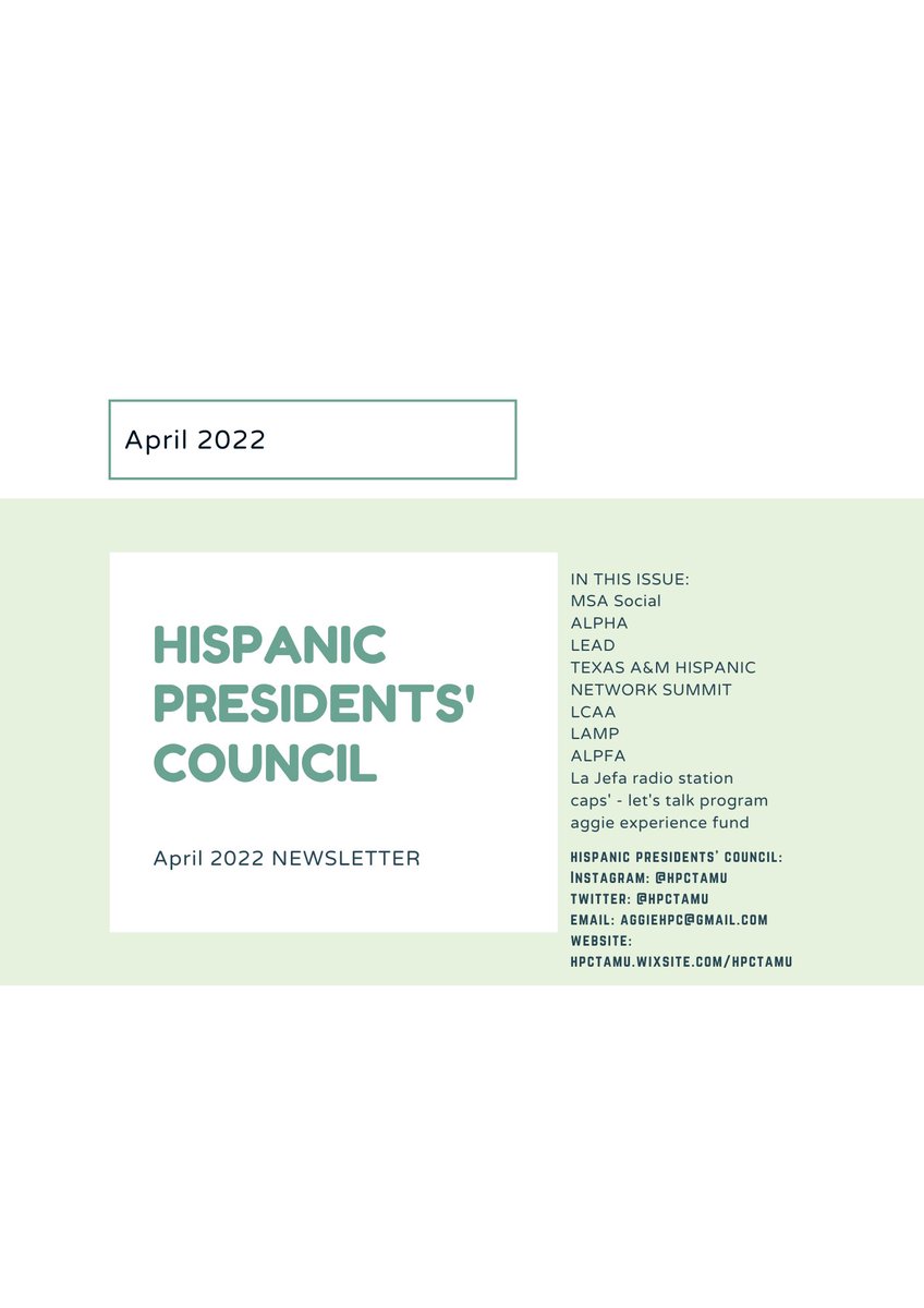 Hispanic Presidents' Council tweet media