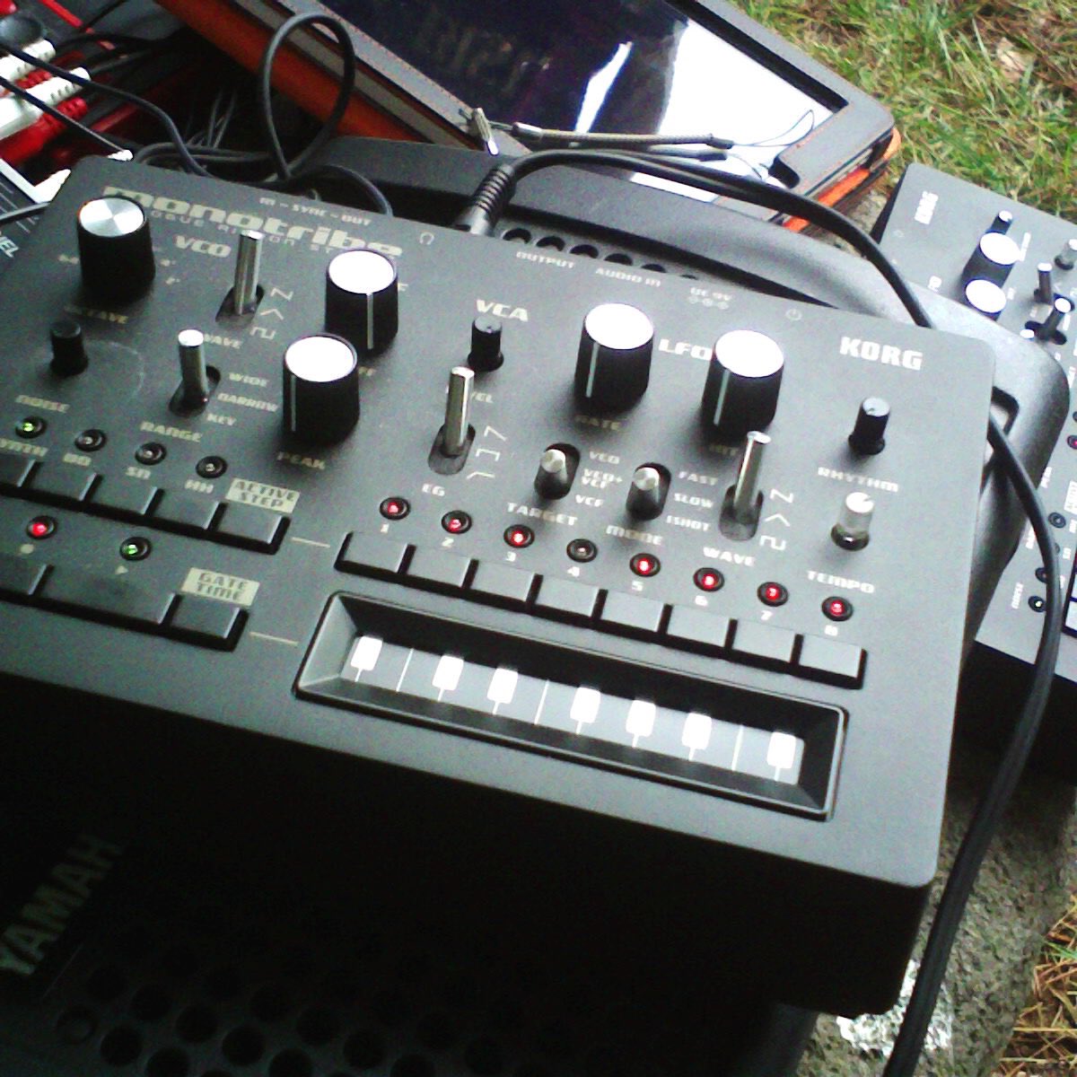 mistyminds's tweet photo. 最近発掘した、古いカメラに残ってた古い写真。おそらくmonotribe発売直後の #DS10Picnic の様子。
#ds10jp https://t.co/95mFCo3MK5