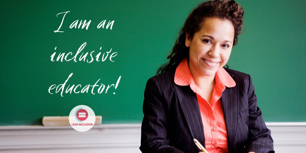 leeannjung's tweet photo. ✳️ We can only achieve an inclusive culture when all teachers in the building see themselves as inclusive educators and that all students are their students. #LeadInclusion #spedchat #inclusion #globaled #inclusion #udlchat #udl #globalspedchat https://t.co/QmMGavOaNK