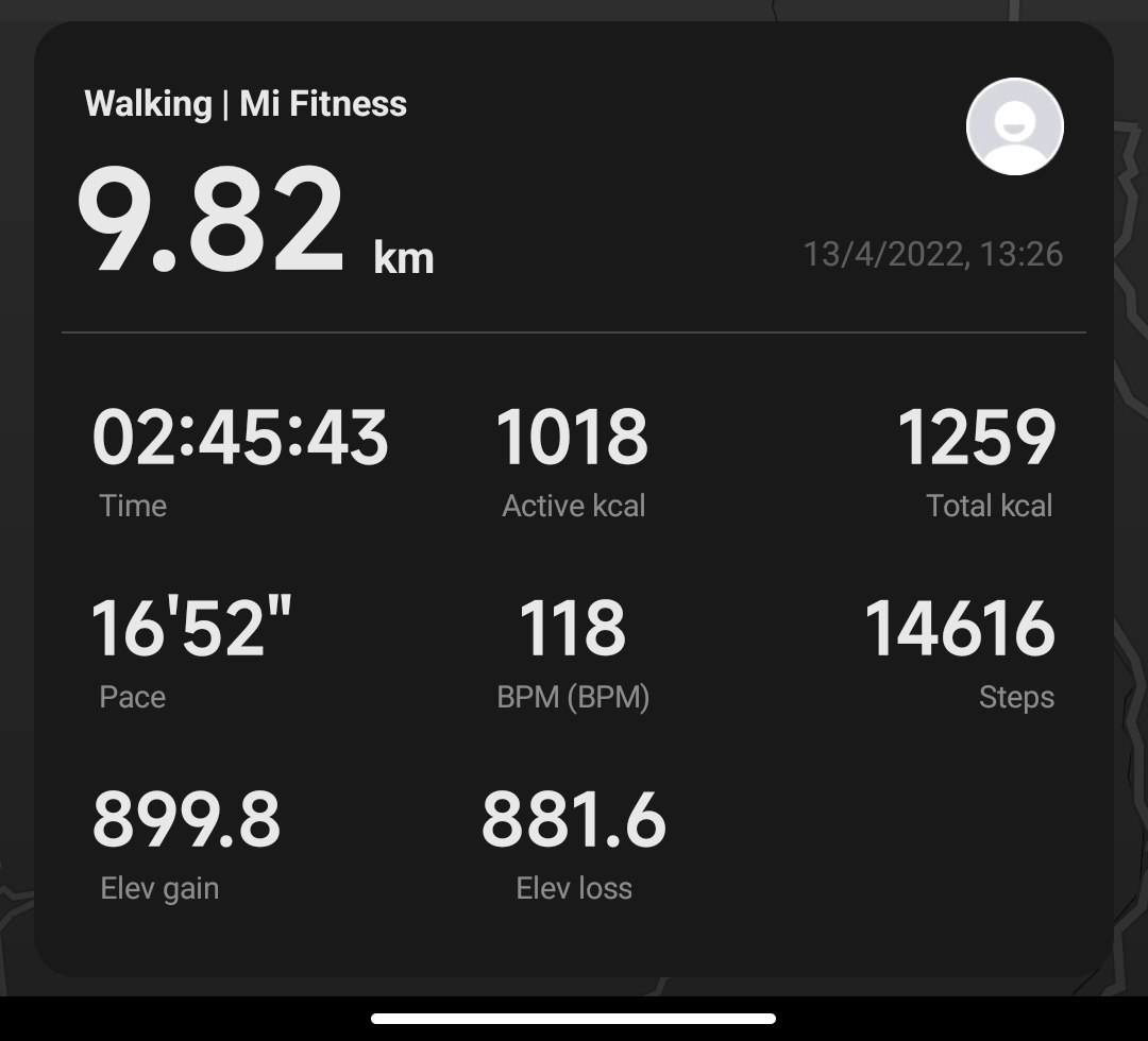 sandeep9sarma's tweet image. Tiresome trek yesterday with the #MiWatchRevolveActive

Plenty more photos captured. Seriously impressed with the tracking abilities and battery life. 

Get yours here : mobile.mi.com/in/mi-watch-re…