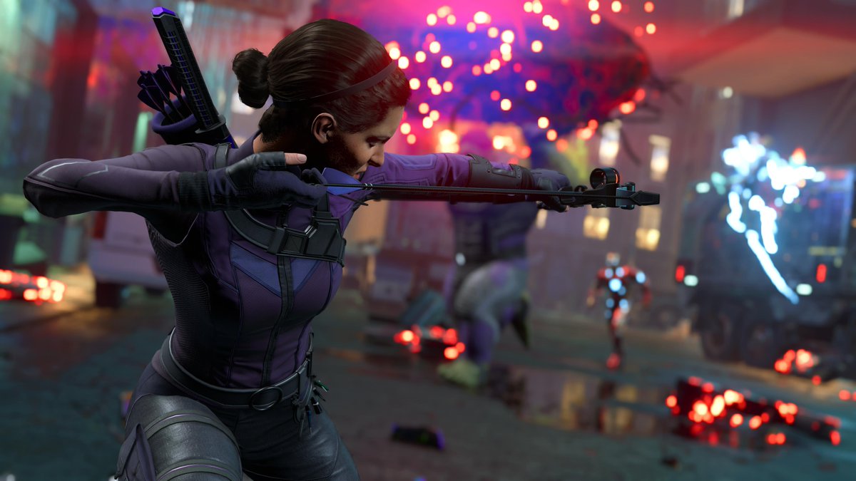 Ickypoo82's tweet photo. "Some people have actually called me the world's greatest archer."
@PlayAvengers #PS5Share #MarvelsAvengers #PlayAvengers #AvengersGame #Reassemble #TakingAim #KateBishop #MarvelStudios #Hawkeye #MCU #Marvel #Avengers #MarvelGames #MarvelGamesVP #CrystalDynamics #SquareEnix https://t.co/FRuXxtPhEo