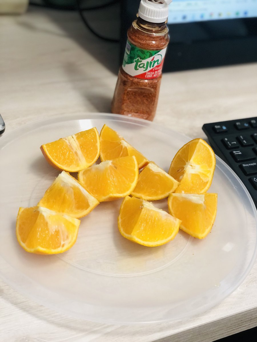 SamuelDguez26's tweet photo. Orange with some @TajinUSA https://t.co/ubRh4WF6AL