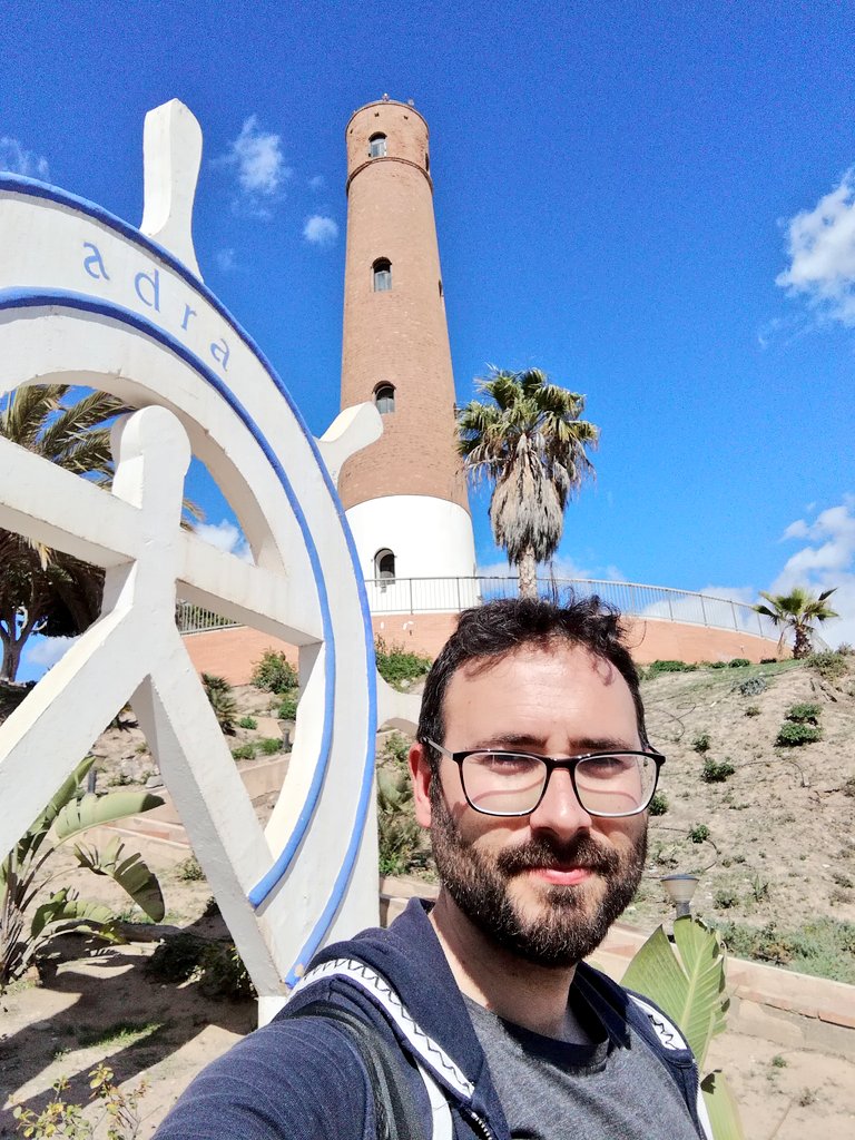 RicardoDoming's tweet photo. #Almería #Adra (Abdera fenicia y romana). Preparando el guión de la audioguía oficial. Torre de Perdigones, vistas, ermita con restos de factoría de garum | A lavoro per la sceneggiatura dell'audioguida di Abdera (ai tempi romani) | Working for the script of audioguide https://t.co/9SjH3vzkmJ