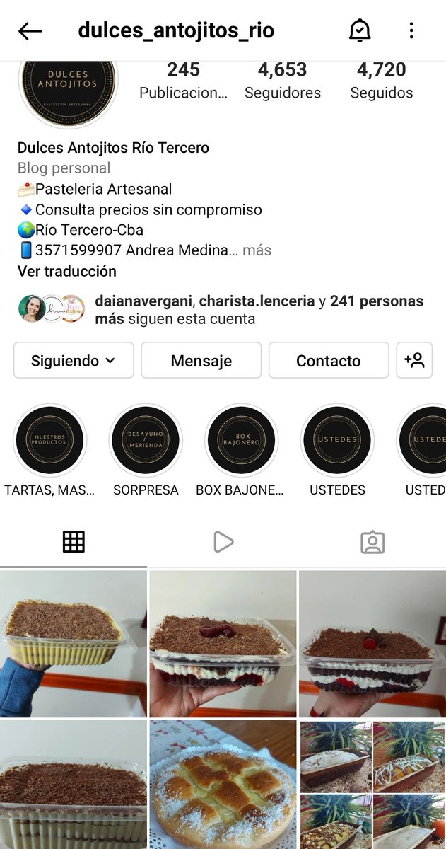 Tengo un emprendimiento de cosas dulces y me seria de gran ayuda si gente de río 3 le puede dar rt.
Estuve mucho sin trabajar x mis quimioterapias y tengo un gasto fijo de $13.800 aprox (Estudios, purga de catéter y pasajes) 
También dejo link de cafecito
cafecito.app/andimedinaa