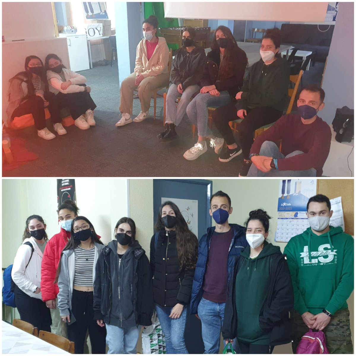 SalleObra's tweet photo. Este miércoles de pascua el grupo cristiano de 2° Bach. @LaSalleInstituc @gruposlasalle #ILSA_GRUPOS realiza el reparto de #CenasSolidarias a #PersonasSinHogar
#SomosLaSalle
#Solidaridad https://t.co/TPiUfnlG7A