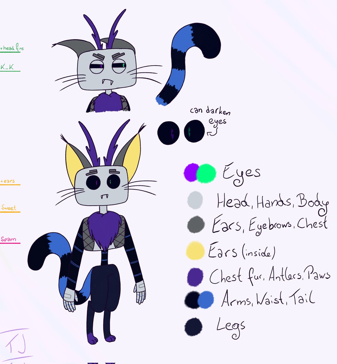 toastedjeans's tweet photo. Cryptid AU reference sheets
More info about them on my tumblr
(Also don't hit me I've never done ref sheets before gdhagdhd)

#sweetcapncakes #deltarune #cryptidau https://t.co/tvlUnPZIse
