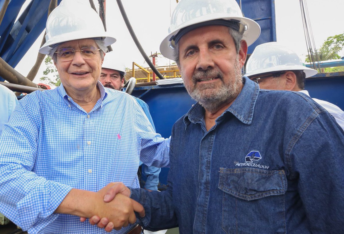 EPPetroecuador's tweet photo. "El crudo se extraerá de los reservorios U y M1, cuya calidad es de 14.5 grados API, lo que corresponde a un crudo pesado. Se trata de un pozo direccional, cuya perforación alcanzó los 7.795 pies de profundidad", Gerente General Ítalo Cedeño.
#IncrementoProducciónAhora https://t.co/kVwuE8bXQI