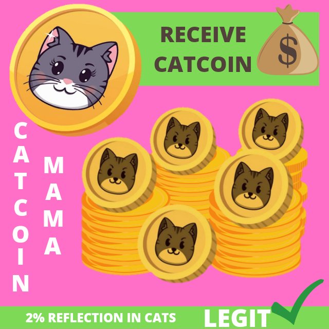 EzebuchiEmma's tweet photo. @NftsSandbox 💎 LOW MARKETCAP GEM 💎

CATCOIN MAMA - ($CATSMAMA)

Providing tokenomics to Catcoin ($CATS). NFT collection

💸 2% Reflections in $CATS
✅ 100 year liquidity lock
✅ DAO
✅ KYC+Audit

Tax: 7% Buy/Sell
Hold: Long term
MCP: $120k

https://t.co/PSuE3uTbPf
🔵 https://t.co/Hcj3DDgAKD https://t.co/OH5jvQr0yT