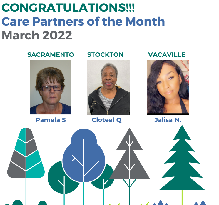 ApexCareCA's tweet photo. We offer our deepest thanks to our March 2022 Care Partners of the Month for their unwavering service to our clients and families.  From all of us at ApexCare, THANK YOU!!! https://t.co/bALfDSMkvW