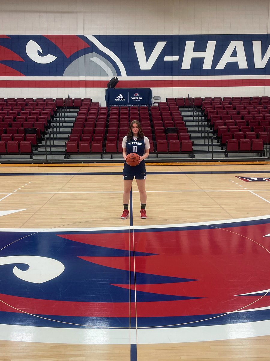 GinaStefferud's tweet photo. Excited to announce my commitment to further my education and basketball career at Viterbo!!! #committed @ViterboWBB https://t.co/N3HSS1t37e