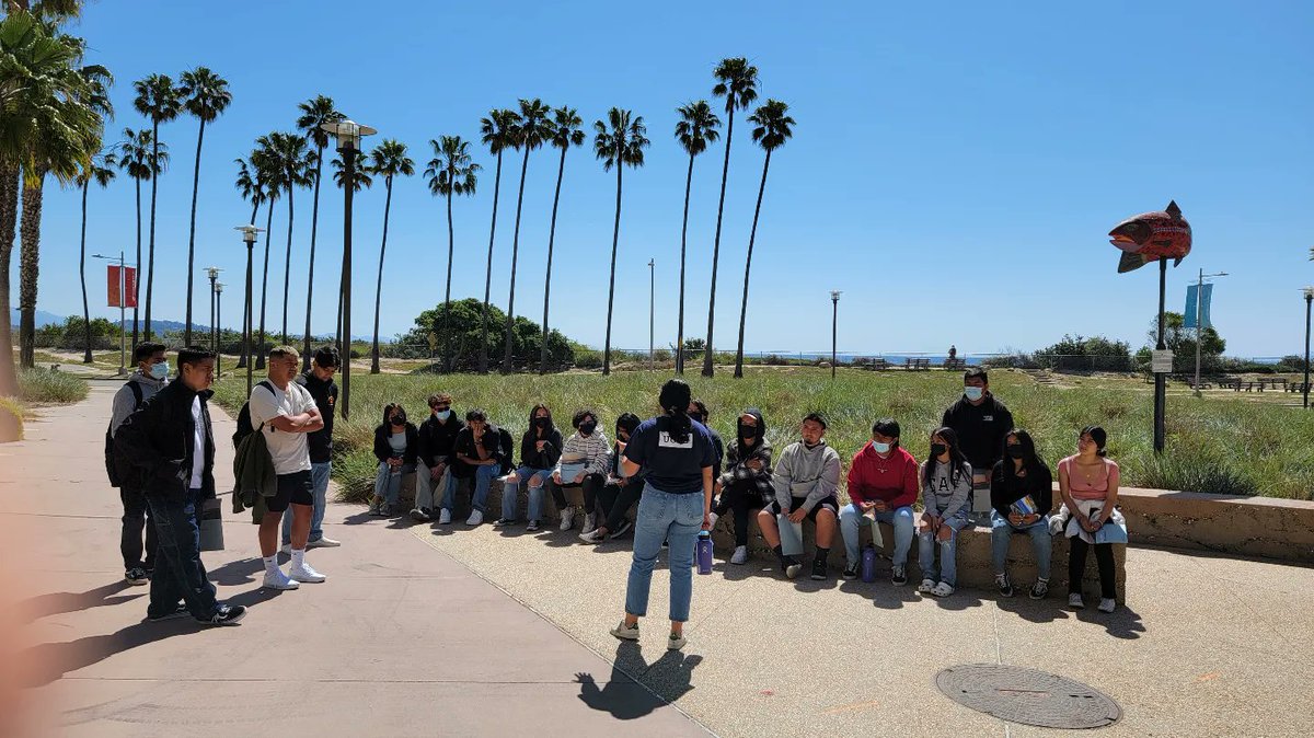 CalLu_TRIO_UBTS's tweet photo. TRIO Upward Bound and Upward Bound Math and Science touring UCSB. #TRIOWorks #FirstGen #SpringCollegeTour22 #OneFamily https://t.co/vdResxhPbj