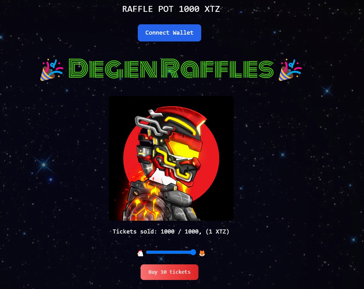 TezosDegenClub & DegenFoxes (🍷,🦊) tweet media