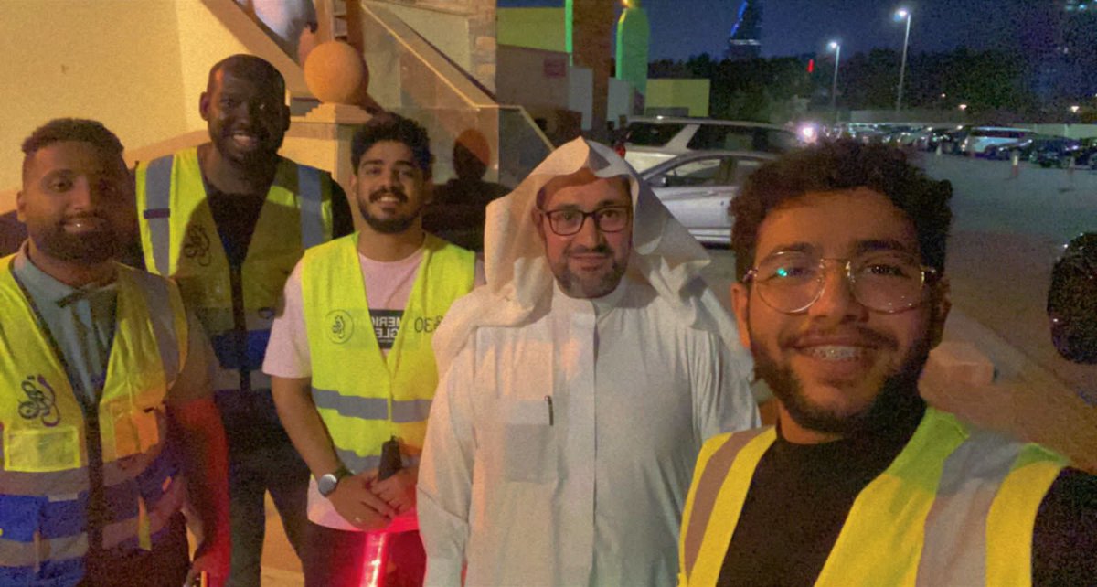 ولا يزال فريق منتهى التطوعي في منتهى الجد والجمال 🌹