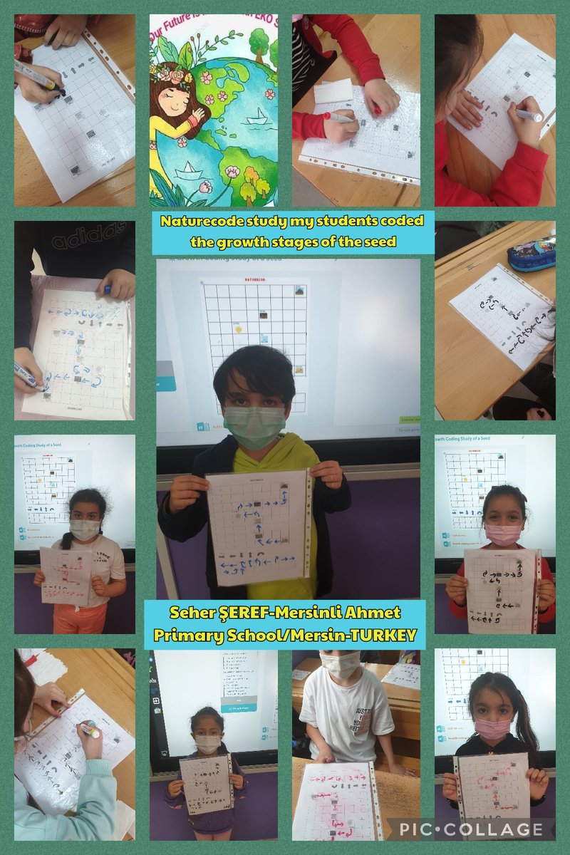 sehersrf's tweet photo. Our Future Is In Safe With EKO STEAM eTwinning Projemiz öğrencilerimizin yaptığı tohumun büyüme aşamalarını kodladıkları  Naturecode  çalışmalarıyla @CodeWeekEU haritasında yerini aldı.
@tcmeb
@AdemKoca46 @necmidinc
@MersinliAhmett @Yusufbltcgl1
@tretwinning @eTwinningMersin https://t.co/In7eXyUgFg