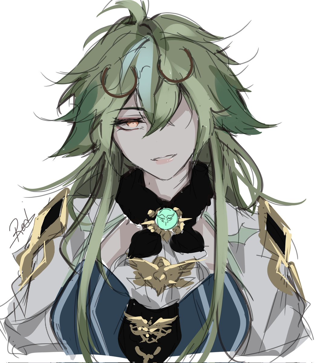 A quick Sucrose sketch💚 #sucrose #genshinimpact