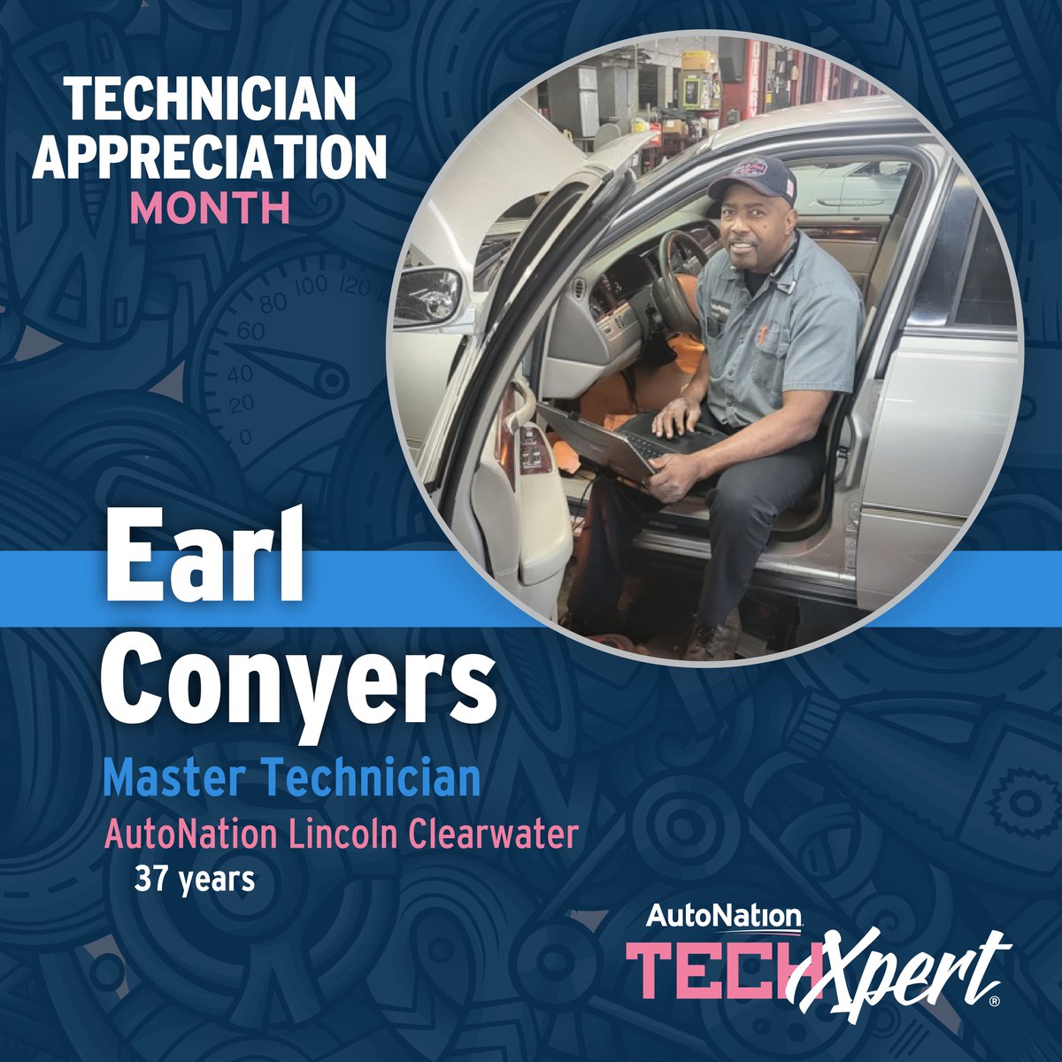 AutoNation's tweet photo. ⚙️TechXperts keep our Customers on the road and driving safe. Join us as we celebrate them all month long! Click the link in our bio to read more about them and what it means to #GoBeGreat! #DrivePink #TechXpert #techappreciationmonth #DRVPNK 🛠️ https://t.co/VKGiG2dx3z
