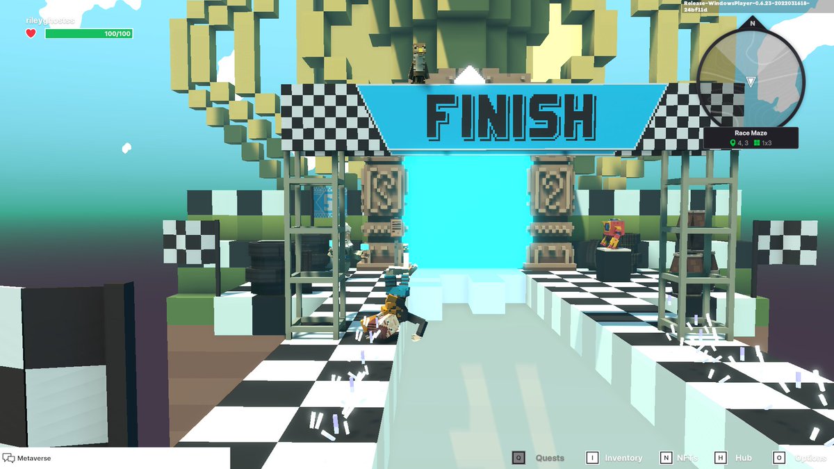 G_host_Riley's tweet photo. @TheSandboxGame First Place lololol😂 https://t.co/XgORzH67C0