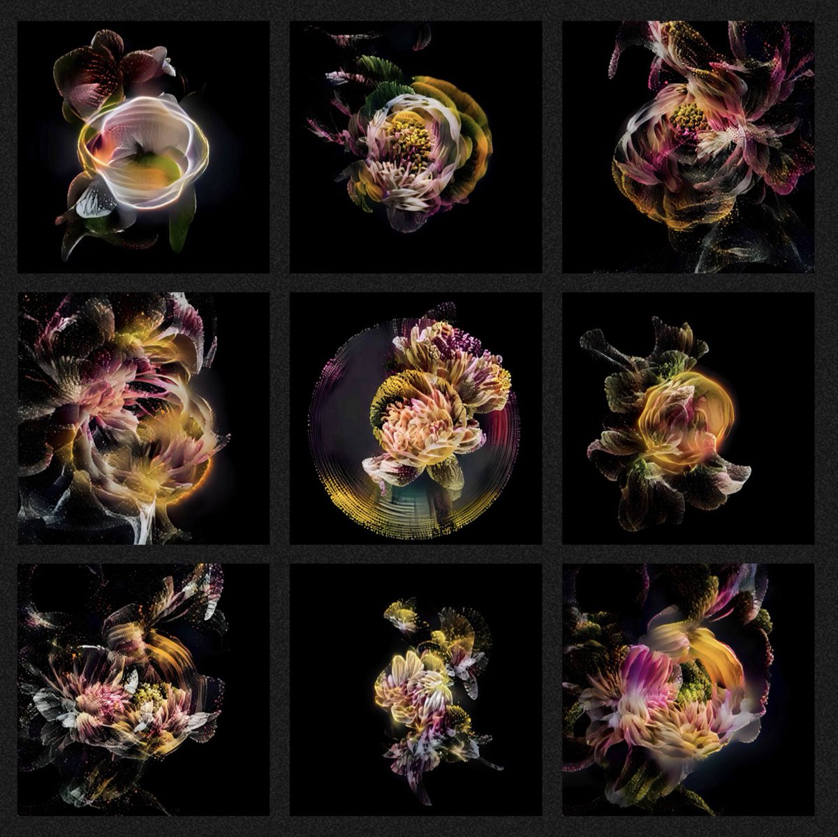 boreta's tweet image. 1/ a thread about my first collection 'Ephemeros'

part of the @brtmoments berlin collection

a generative art &amp;amp; human-AI collaboration

100 NFTs minted live at kraftwerk