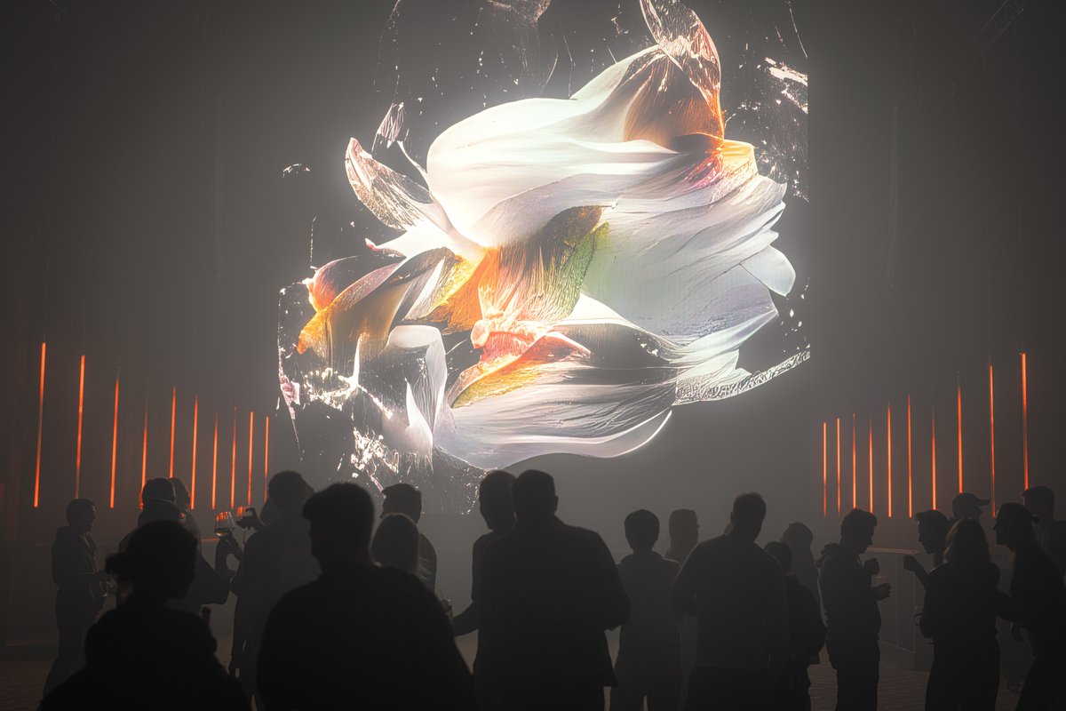 boreta's tweet image. 1/ a thread about my first collection 'Ephemeros'

part of the @brtmoments berlin collection

a generative art &amp;amp; human-AI collaboration

100 NFTs minted live at kraftwerk