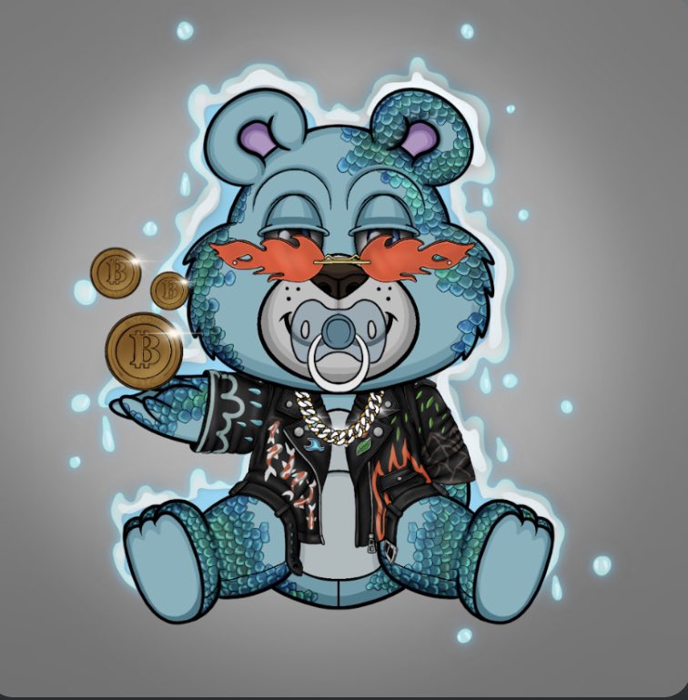 4Ford20's tweet photo. Decided to breed 1 more #Water #Cub from the @Teddy_BearSquad NFT project! This is my 9th cub ๐ป #TBS #Breeding #BabyCub #NFT #ETH #Bitcoin https://t.co/F0DXfmH7Bb