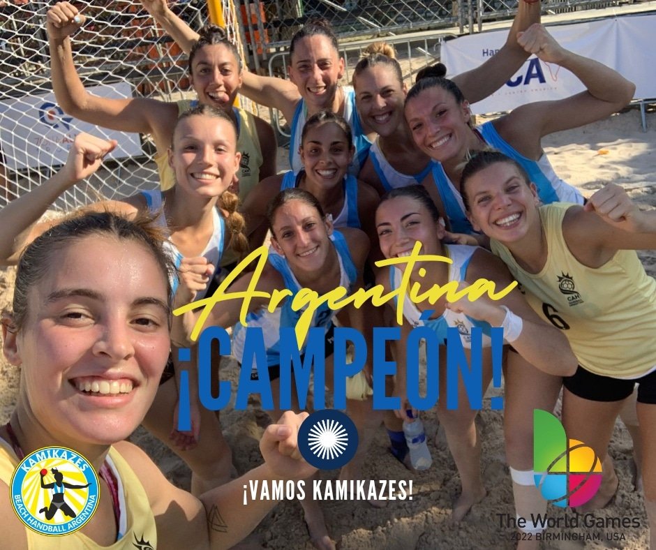 ¡🇦🇷🥇KAMIKAZES DE ORO 🥇🇦🇷!

En una final para el infarto le ganamos 2-1 a Brasil 🎉🎉🎉

¡Somos campeonas y clasificamos a los World Games y al Mundial 🥳🥳!