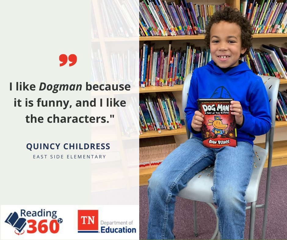 BedCoSchools's tweet photo. As we celebrate #BedfordCountySchools being #recognized as a Reading 360 District for our efforts in early literacy, hear from one of our young readers about his/her favorite book and why! #Reading360ELN #TNReadingForAll #CommitmentToLiteracy #ReadingMatters https://t.co/OeX3uqBecW