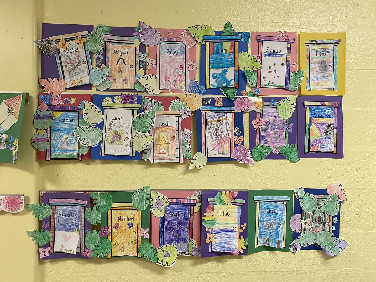 SummitLane_ES's tweet photo. Summit Lane’s Kindergarten spent the day talking about what makes us special, and, the special gift they’d like to have. They created “Encanto” like doors to demonstrate their special gift. The results are magical! https://t.co/IixCszlKdC