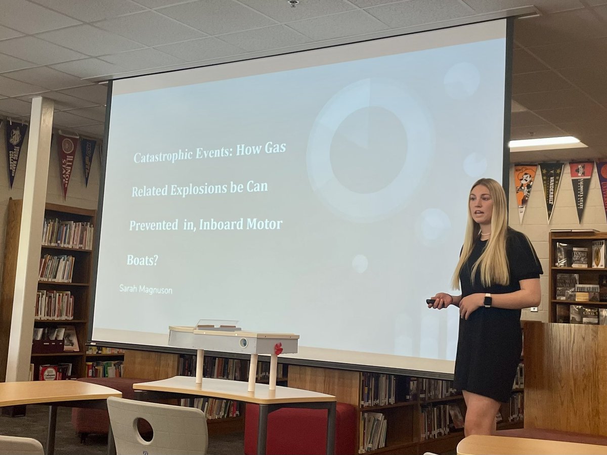 FBHSWBL_Carter's tweet photo. In our program of study @FBHSFalcons, students have the opportunity to combine HonorsWBL & STEAM for their 4th Year Capstone course. Today I was humbled & encouraged by the presentations of these @Hall_Schools students! Amazing work! #thisisthegoodstuff #wbwlorks @branchsteam https://t.co/0COKJqRwpO