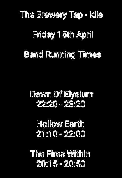 Band Running Times for Friday's gig 🤘@livemusic <a href="/metalheads/">metalheads art</a> <a href="/gothmusic/">Vlad Tepes</a> <a href="/heavymetal/">tone/justin/jq</a> @hardrock <a href="/prog/">prog</a> @music <a href="/livebands/">beatlestributeband</a>