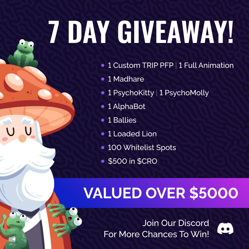 PUderzweite's tweet photo. You don't want to miss @thetrip of a lifetime and the greatest giveaway ever on @cryptocomnft 

Join the Discord for your chance to win
https://t.co/9HhPjDhiSF

#cro #Crofam https://t.co/a6T5Tg8II7