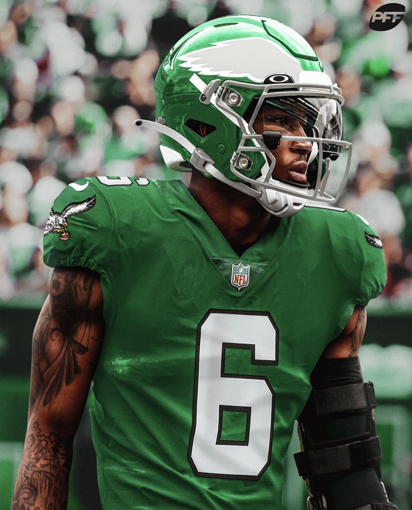 PFF_Eagles's tweet image. RT if you think the Eagles will win the NFC East 🦅🦅🦅