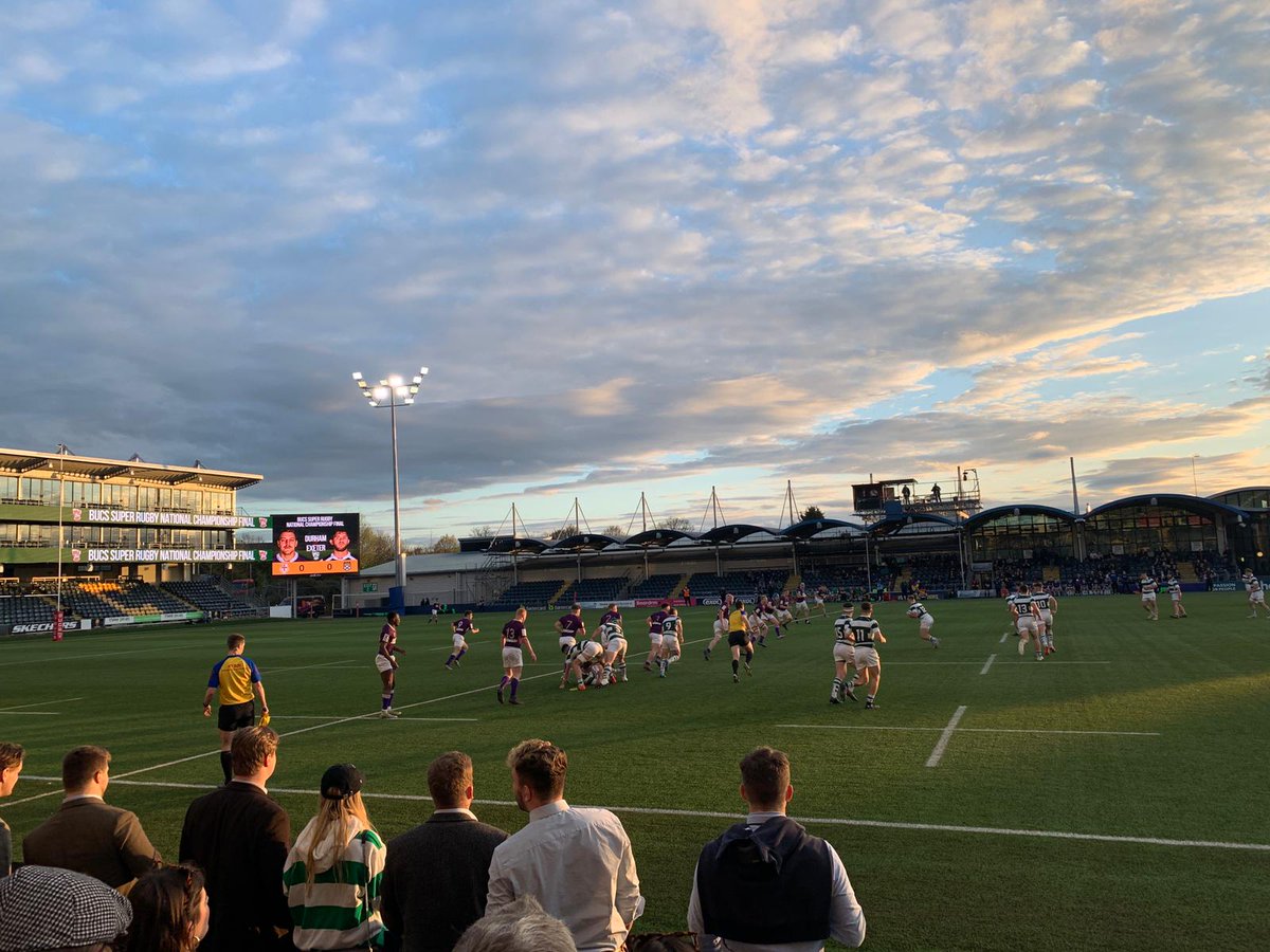 TheRugbyPaper's tweet photo. Dafydd Jenkins late score ended @ExeterUniRFC  six-year wait for BUCS Super Rugby Championship glory as they edged past @DURFC in a high-class final at Sixways | @nip_16 
https://t.co/dWKti1uhW6 https://t.co/Wty0qXToHc