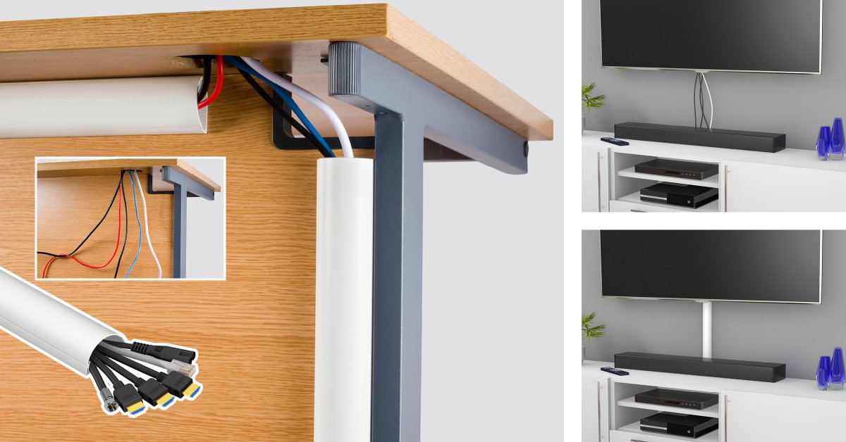 DLineUSA365's tweet photo. Did you know D-Line is a great way to manage cables under desks and along furniture? Quit getting your feet tangled in disorganized wires under your desk and tidy them up with D-Line! #homedecor #office https://t.co/LFUTjA5PrU