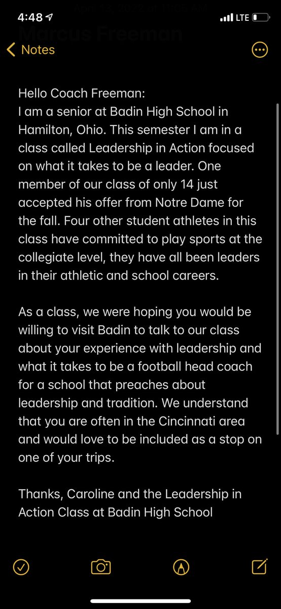 Caroline Middendorf (@carolinemidden3) on Twitter photo <a href="/Marcus_Freeman1/">Marcus Freeman</a> <a href="/NotreDame/">University of Notre Dame</a> <a href="/NDFootball/">Notre Dame Football</a> <a href="/BadinHS/">Badin High School</a> <a href="/bdpendergest/">Brian Pendergest</a> <a href="/MrKeating_BHS/">Mr. Keating</a> Help Coach Freeman see this!! <a href="/Marcus_Freeman1/">Marcus Freeman</a> <a href="/NotreDame/">University of Notre Dame</a> <a href="/NDFootball/">Notre Dame Football</a> <a href="/BadinHS/">Badin High School</a> <a href="/bdpendergest/">Brian Pendergest</a> <a href="/MrKeating_BHS/">Mr. Keating</a> Help Coach Freeman see this!!