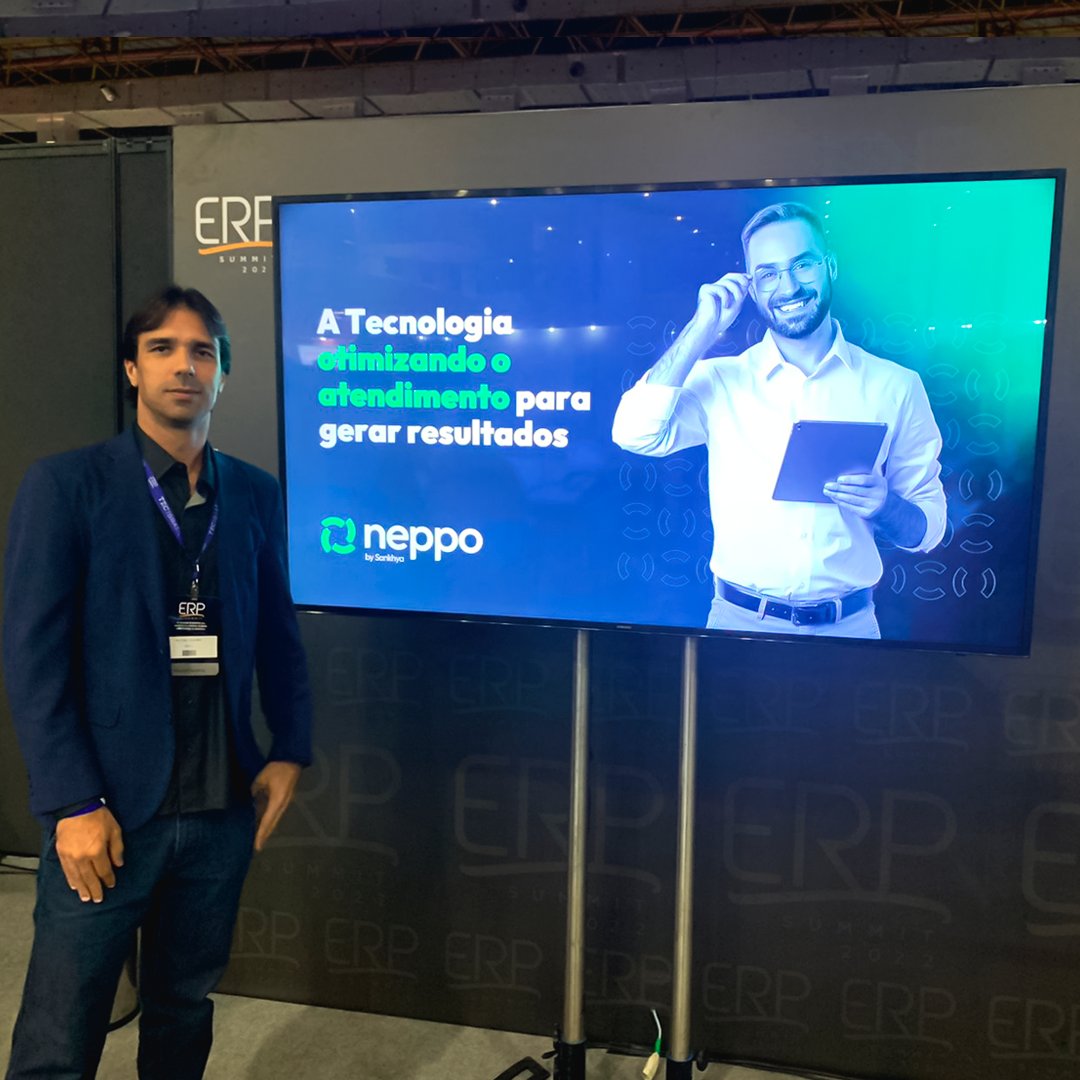 NeppoTI's tweet photo. A tecnologia otimizando o atendimento para gerar resultados 🚀

Este foi o assunto da palestra do nosso CEO, @rafaelgouvea, no ERP Summit, e disto a gente entende!

#transformaçãodigital #tecnologia #atendimento #sankhya #ERPSummit #ERPSoftware #omnichannel #inovação https://t.co/hwuLoChwzK