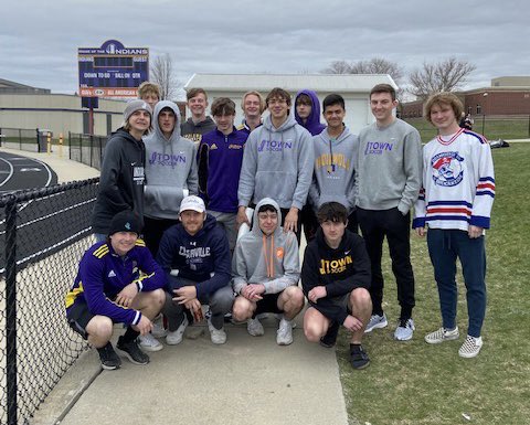 IndianolaBSccer's tweet photo. In addition to our game, yesterday was also a chance to help at the Iowa @SpecialOlympics track meet.  These guys did a great job and helped the event run smoothly! https://t.co/UQA6Pt7lJB