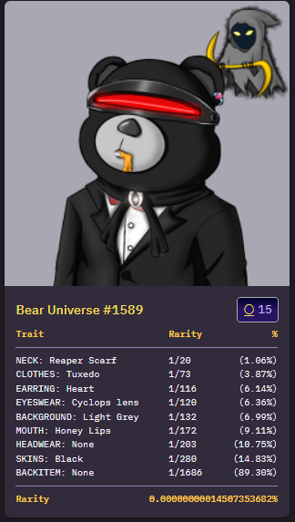 At the moment we are so close to 25% staked🔒

If we cross 30% tomorrow we will give away Bear Universe NFT to a lucky Staker!

🎁For every 10% increase in the number of stakes, we will hold a giveaway🎁

Anddd if we get to 70% Staked, we will give away Rank 15 Bear (Mythic)...👀