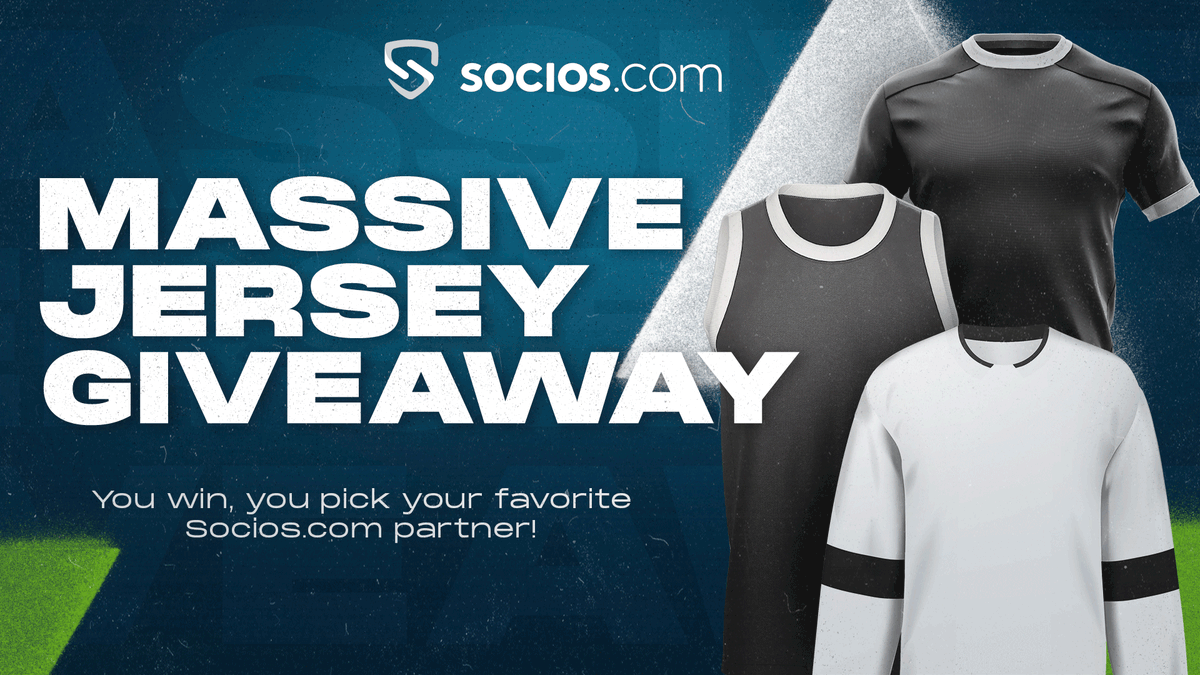 We dropped some big news today. Want some more?! We’ll select five random winners based in the US to receive a JERSEY of your choice. All you have to do is: Retweet ✅ : Follow ✅ : Tag a friend ✅
