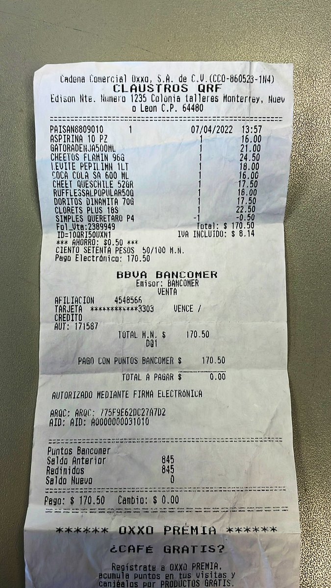 hunterqro's tweet photo. @BBVARe_mx que certeza tengo de usar mis puntos si lo que dice el ticket al momento de la compra difiere del cargo reflejado en mi cuenta https://t.co/14eoxTC1m0
