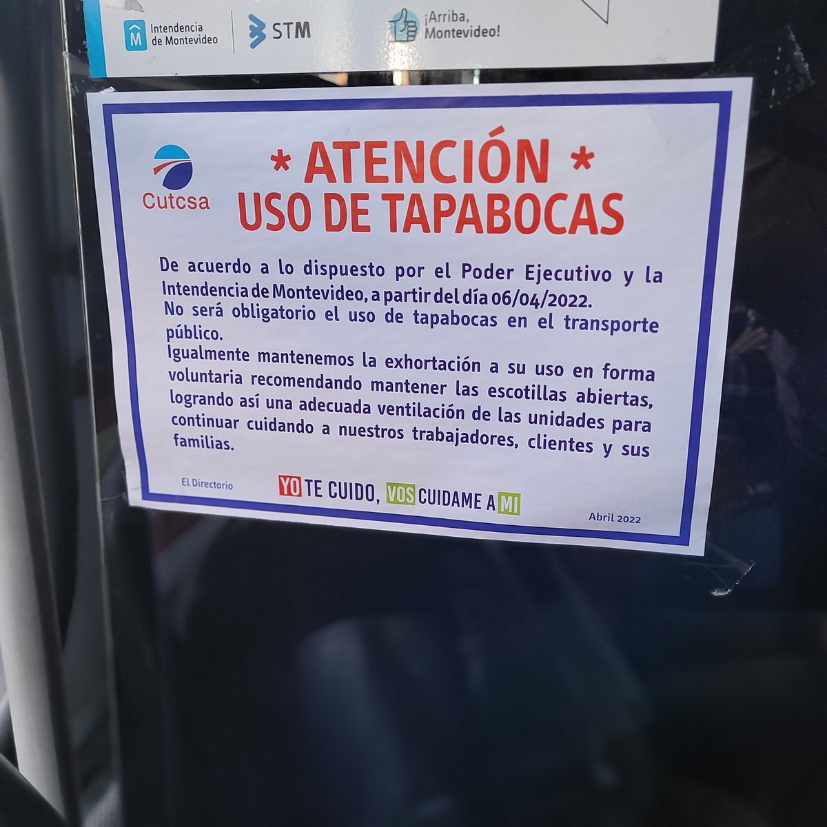 La gente antes de informarce, le encanta el quilombo!! Señorxs somos libre de elegir usar tapabocas o no en el transporte público. No ropa las pelotas actuando como juez o justiciero.
#Informate