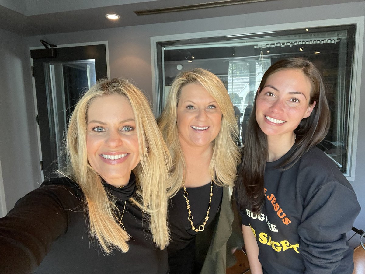 Grateful to @candacecbure and @shelenebryan for talking with me about how our small sacrifices can make a big difference for others on this week’s episode. Available now