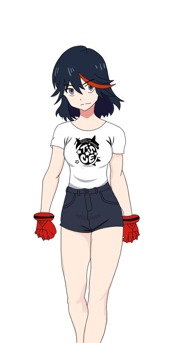 Arttymora's tweet photo. Ryuko rockin’ that merch 

#Ryuko #fanart #anime #KillLaKill #tsce https://t.co/1z7Aqjvubn