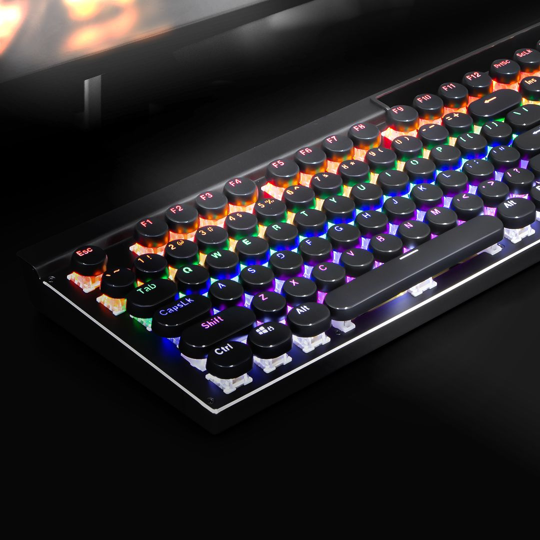 Adamantiun_'s tweet photo. O teclado CRONOS está de volta!

Seu design é marcante por suas teclas circulares que possuem um estilo retro e muito marcante.

Já está disponível em: https://t.co/Aw1aX2OGJ4 https://t.co/gg0vnQayZD
