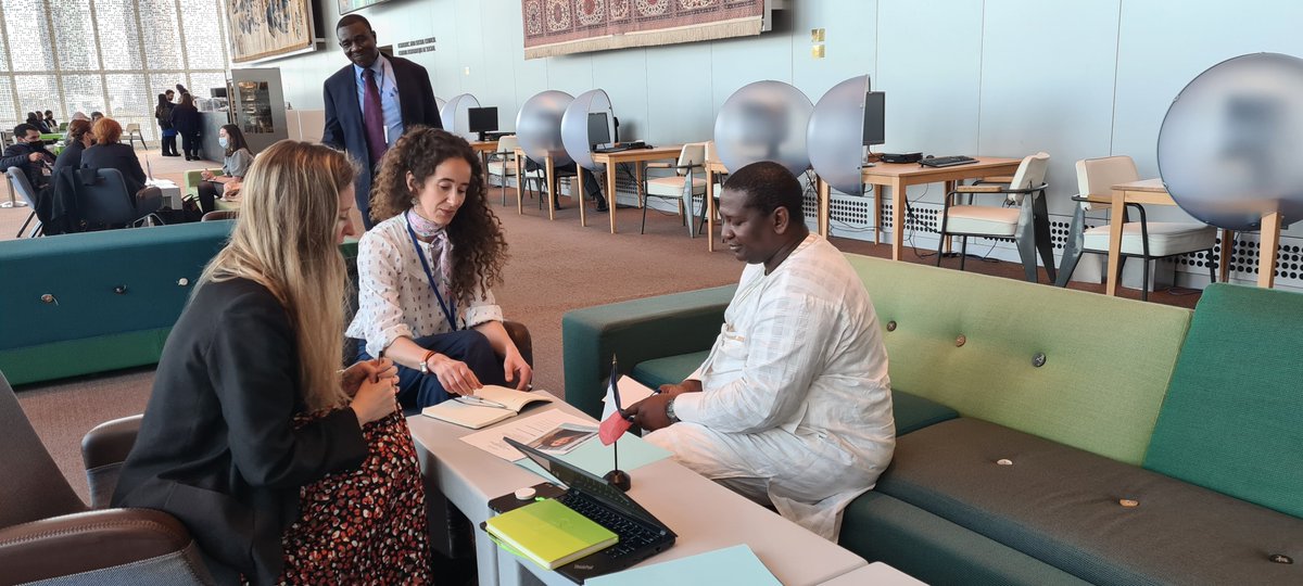 HeleneTigroudja's tweet photo. Back to NYC to meet in person with States Parties delegates and campaign for my re-election for a second term at the #HRCttee. https://t.co/O1yQfWlhaB