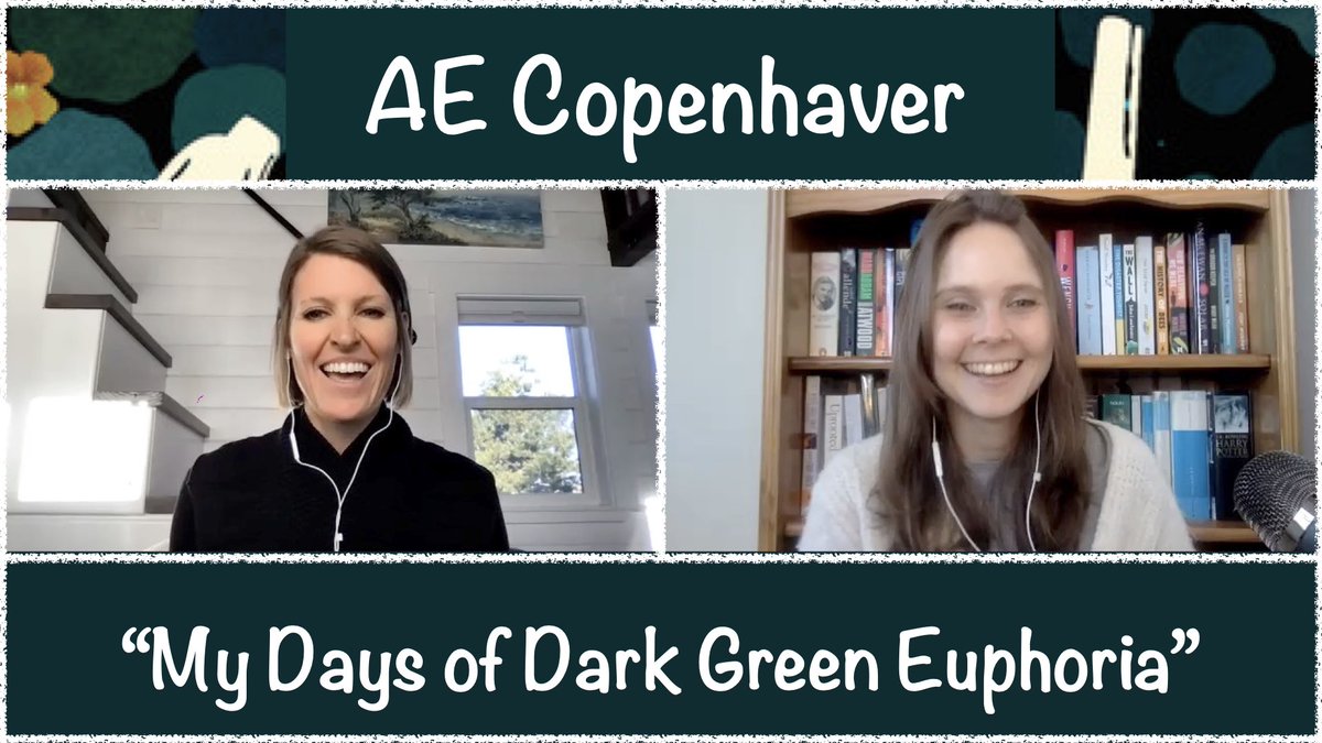 Lovis Geier (@geierlovis) on Twitter photo This week on #Ecofictology I was lucky enough to chat with <a href="/copenhaver_ae/">A.E. Copenhaver 🌱</a> about her book My Days of Dark Green Euphoria, strength of messaging and finding your audience! I had so much fun, I hope you enjoy!
#ecofiction #vegan
youtu.be/LF2lhOslPYQ This week on #Ecofictology I was lucky enough to chat with <a href="/copenhaver_ae/">A.E. Copenhaver 🌱</a> about her book My Days of Dark Green Euphoria, strength of messaging and finding your audience! I had so much fun, I hope you enjoy!
#ecofiction #vegan
youtu.be/LF2lhOslPYQ
