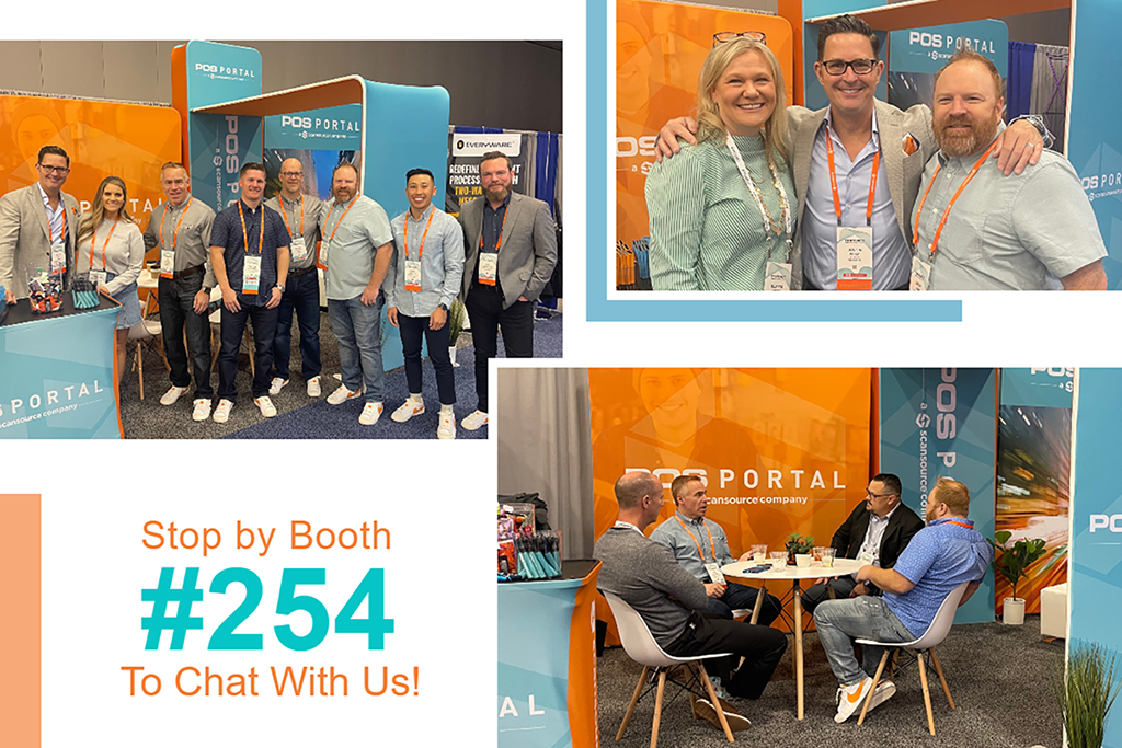 POS_Portal's tweet photo. We're at #TRANSACT2022 and we'd love to chat bout how we can partner together and be your payments solutions provider. Stop by our booth #254 @ElecTranAssoc #POSPortal https://t.co/mWohGZ7xDY