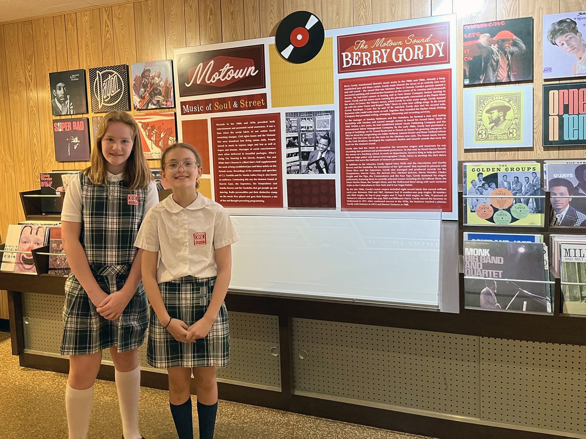 NDPMA's tweet photo. Notre Dame's 4th & 5th grade classes spent time this week at the Charles H. Wright Museum of African American History in Detroit. Hugely educational field trip that included KING TUTANKHAMUN: Wonderful Things from the Pharaohβs Tomb and the Detroit Performs! exhibits. #TheWright https://t.co/eRcXjHMOal